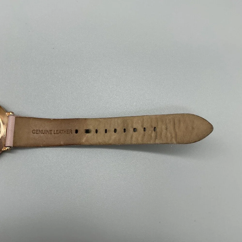Michael Kors MK-2747 Pyper Womens Watch 38mm Pink Leather Rose Gold New Battery